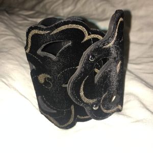 Armani bracelet,  velvet